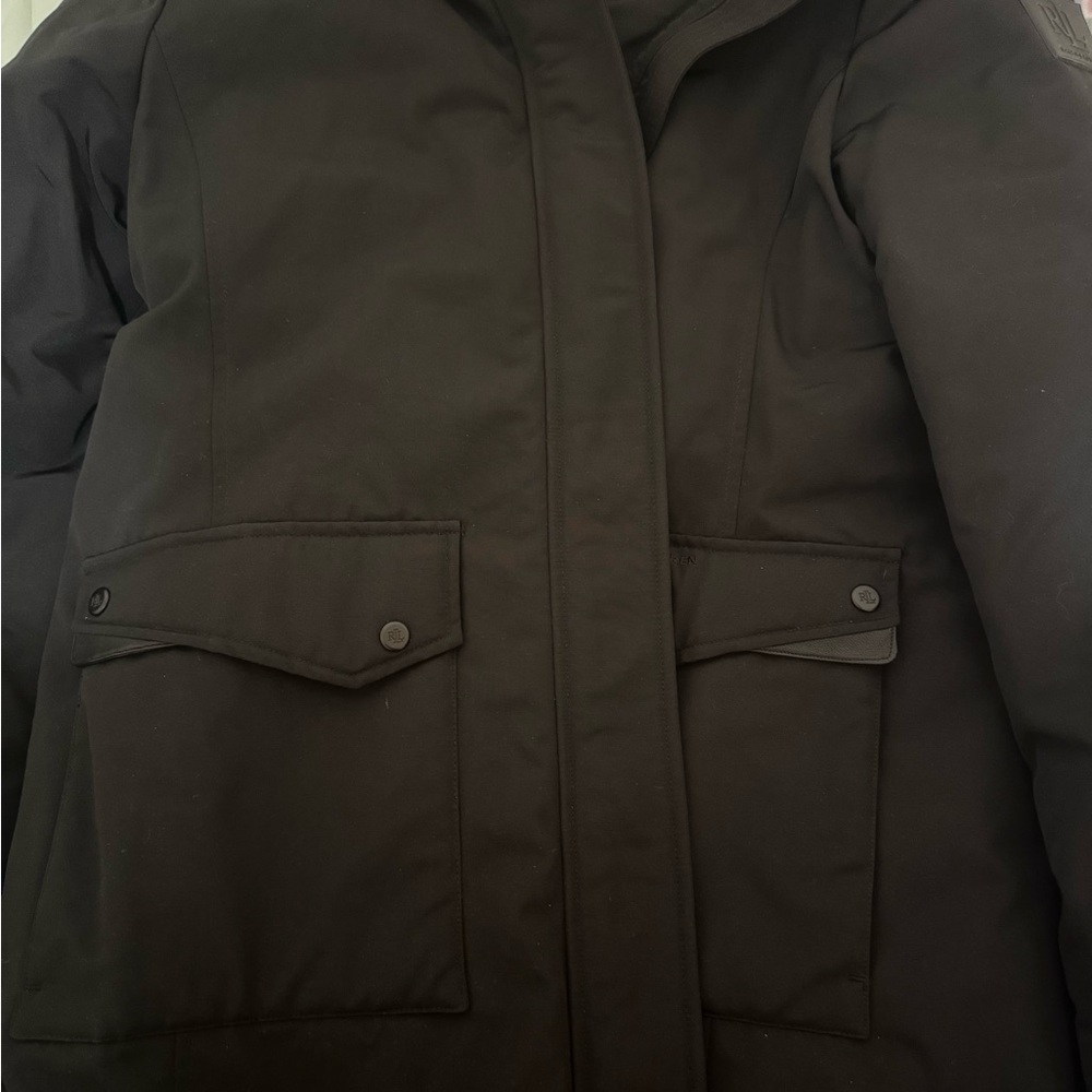 RALPH LAUREN Black Winter Coat